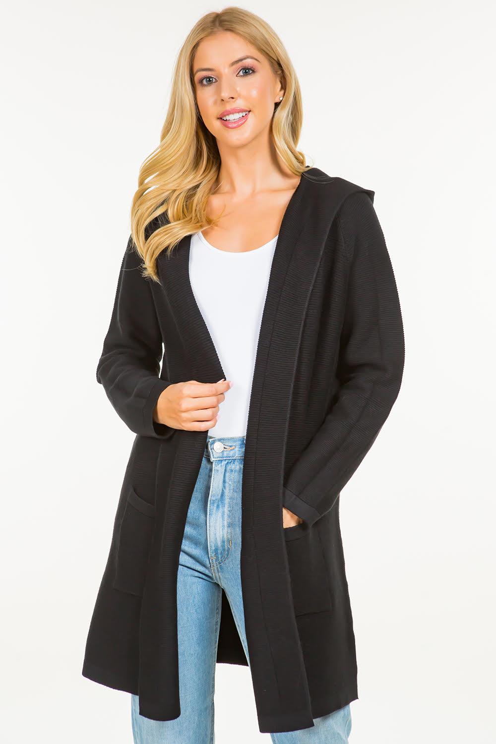 Calvin Cardigan showcasing its classic design and soft fabric, an ideal addition to any wardrobe for warmth and style.