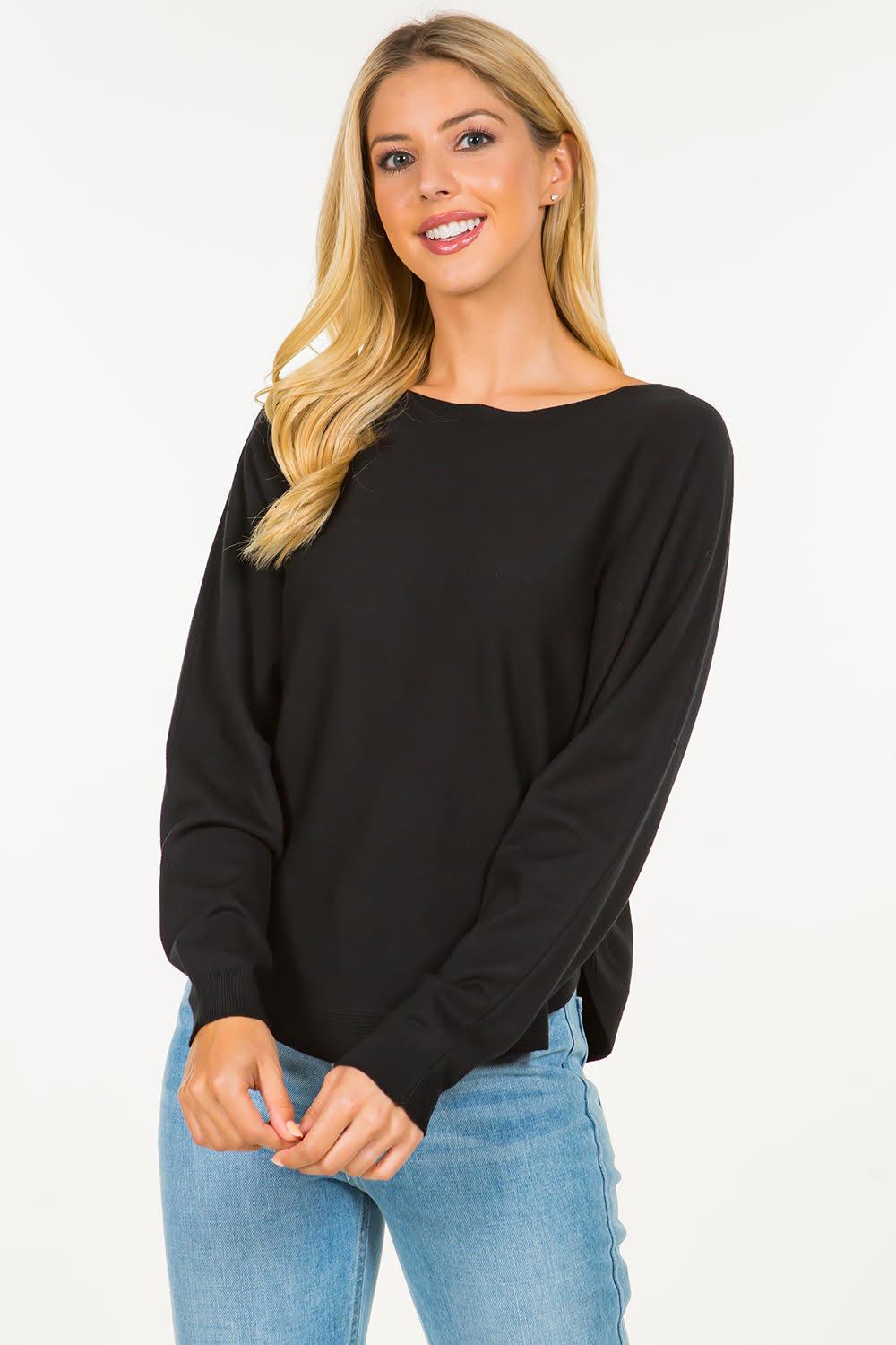 Crescent Sweater, showcasing a stylish crescent moon design on a soft, comfortable fabric, ideal for cool, cozy evenings.