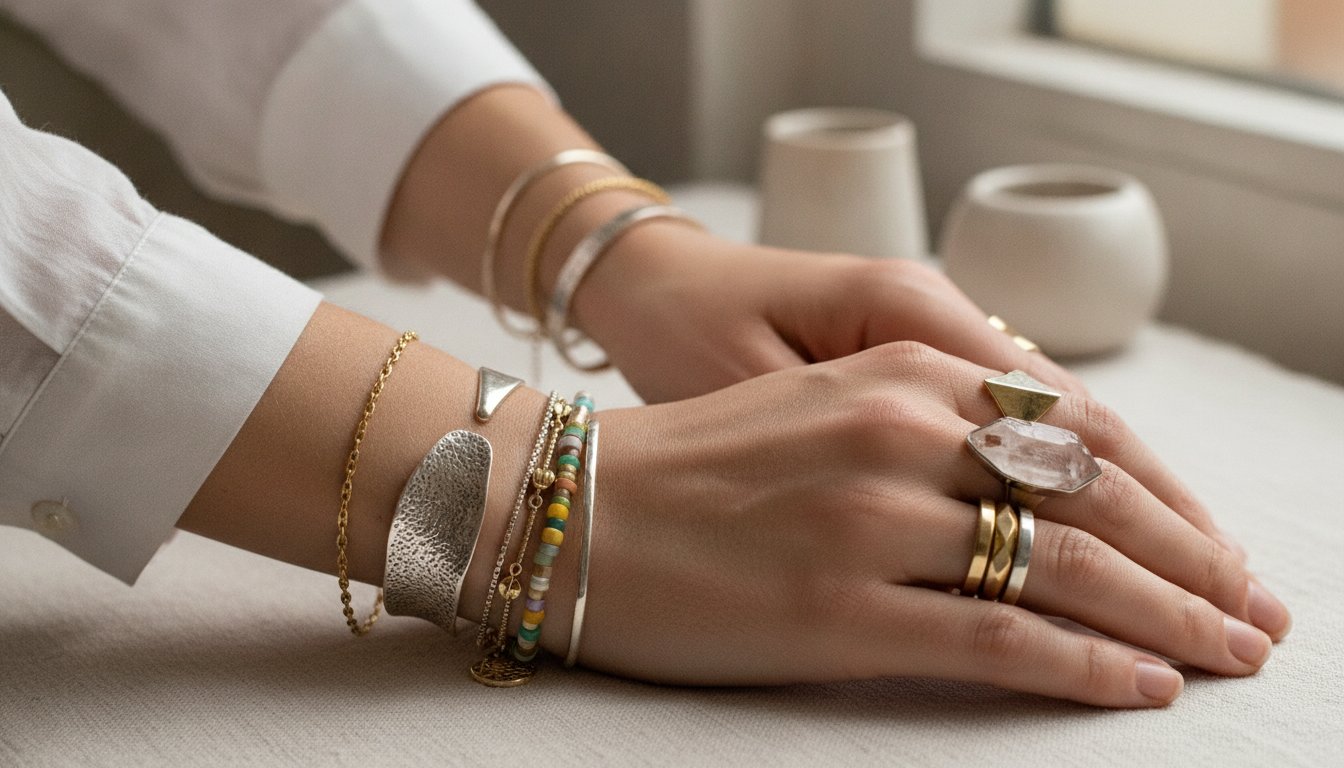 Curating an Eclectic Jewelry Collection: A Guide to Intentional Style