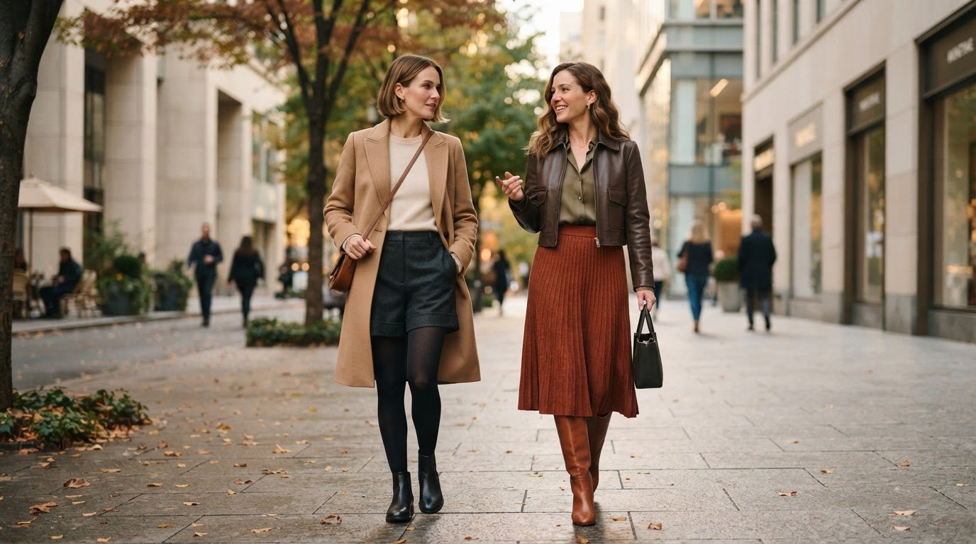 How to Style Unique Shorts and Skirts for Fall