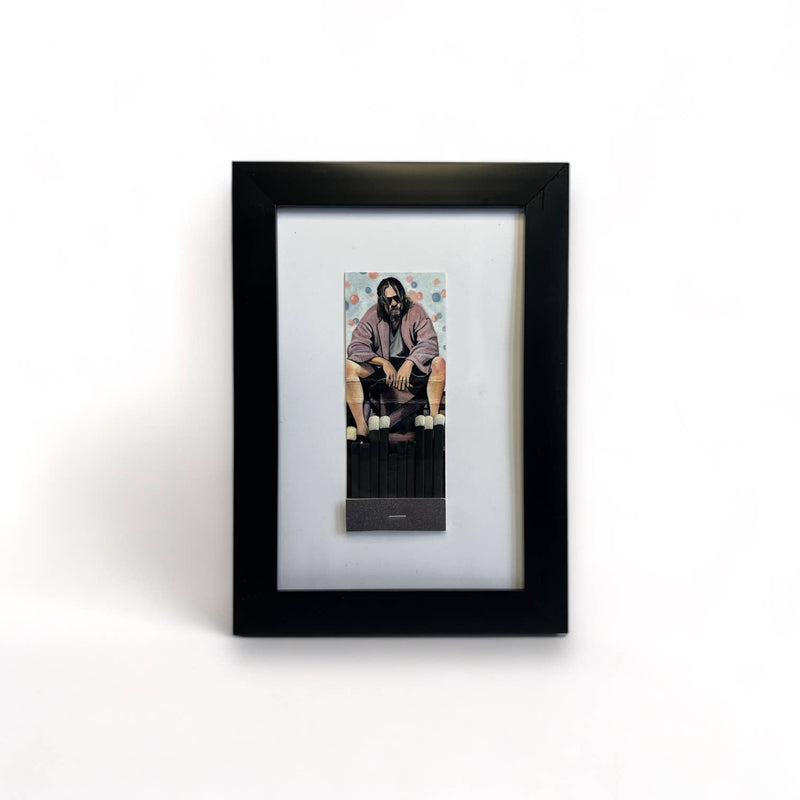 Big Lebowski The Dude Framed