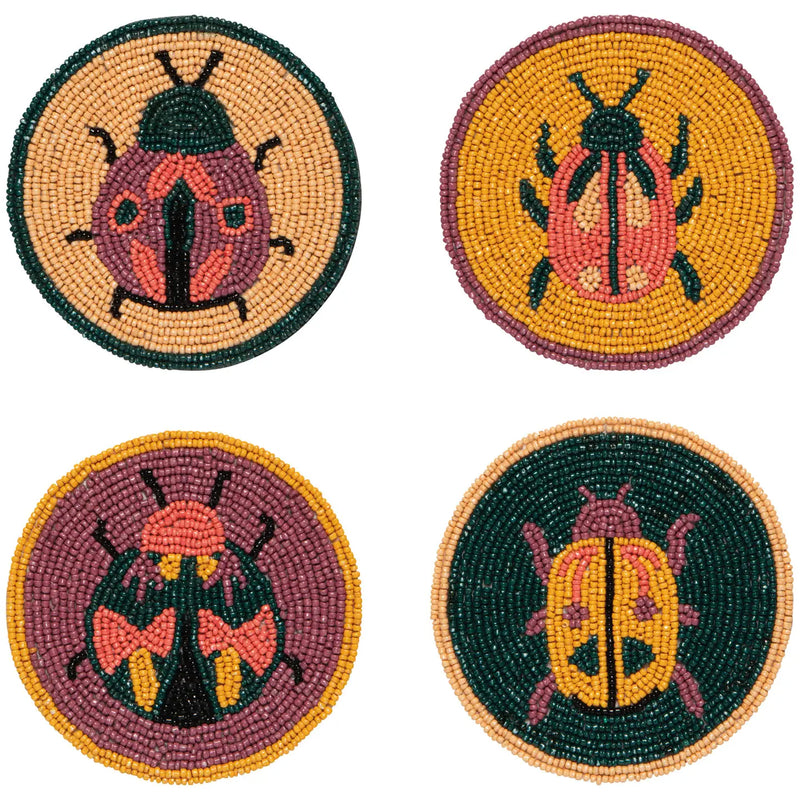 Amulet Beaded Coasters