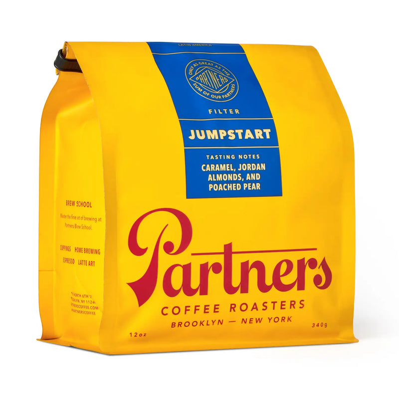 Partners Coffee - Jumpstart - 12oz - Whole Bean Coffee