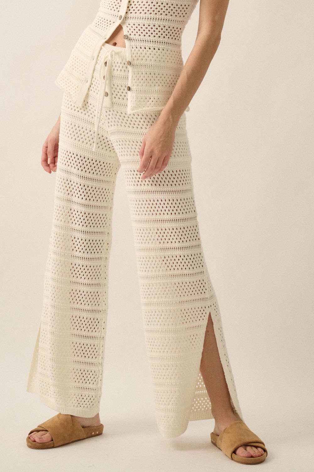 Coastal Crochet Pants