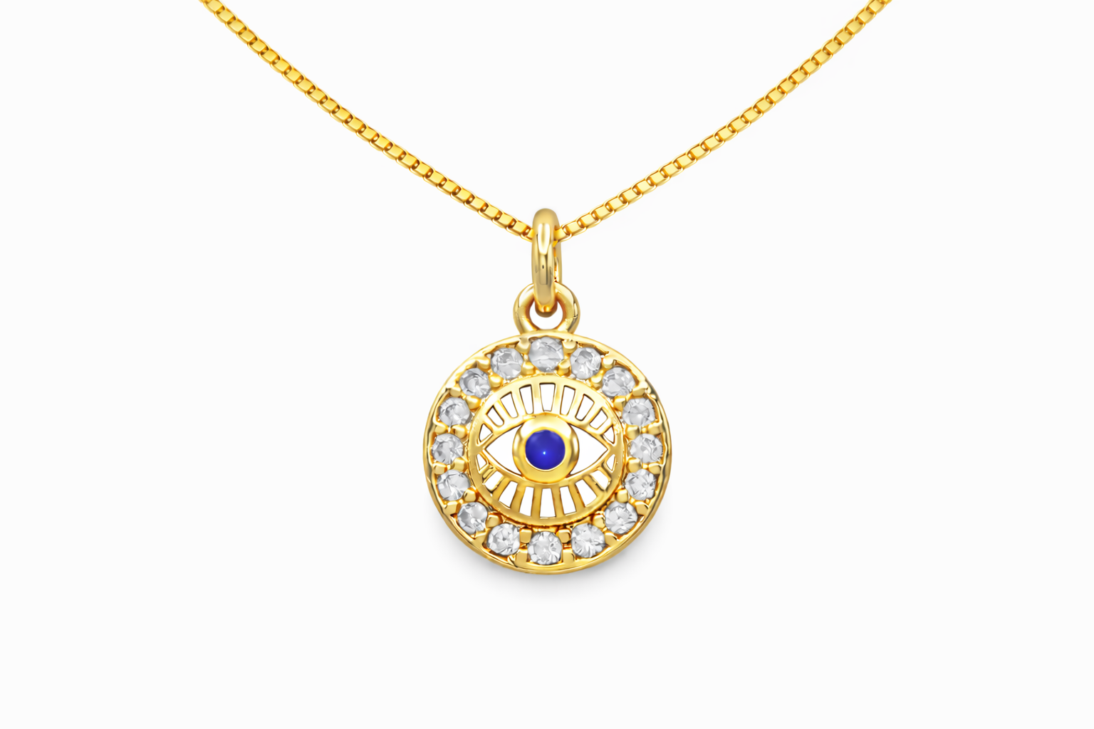 Radiant Eye Necklace