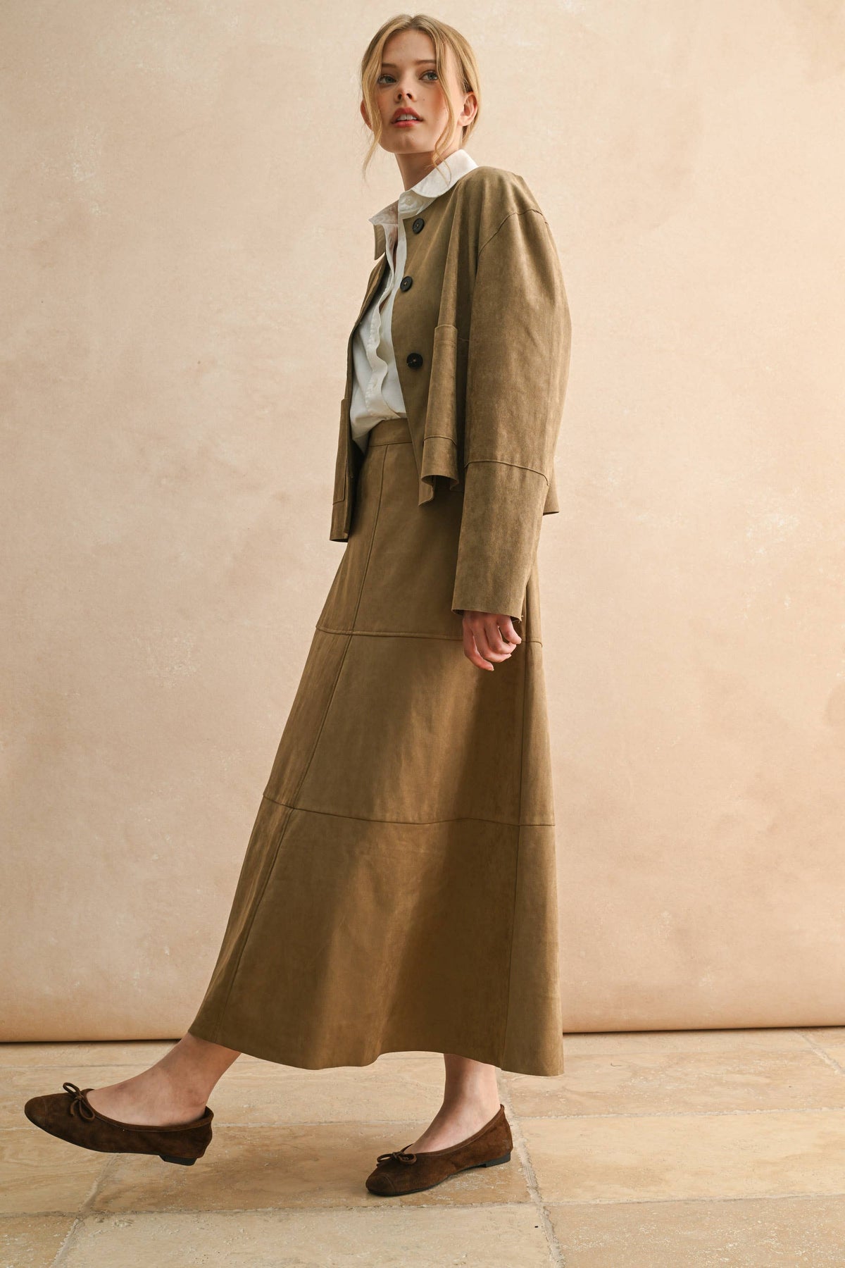 Clara Sand Skirt