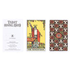Yellow box of the Tarot Original 1909 deck featuring “The Fool” card artwork from the classic Rider-Waite-Smith tarot.