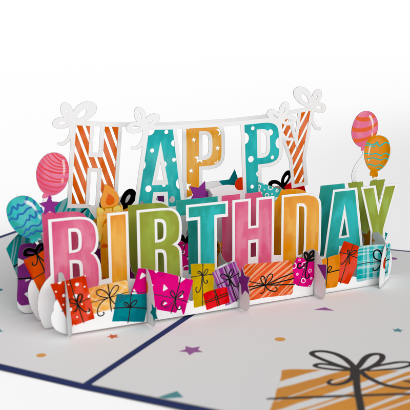 Happy Birthday Pop-up Card