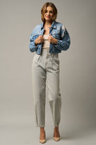 Super High Rise Balloon Jeans