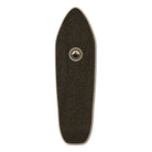 Wander Natural Mini Cruiser with a natural wood finish, compass graphic, and colorful wheels.
