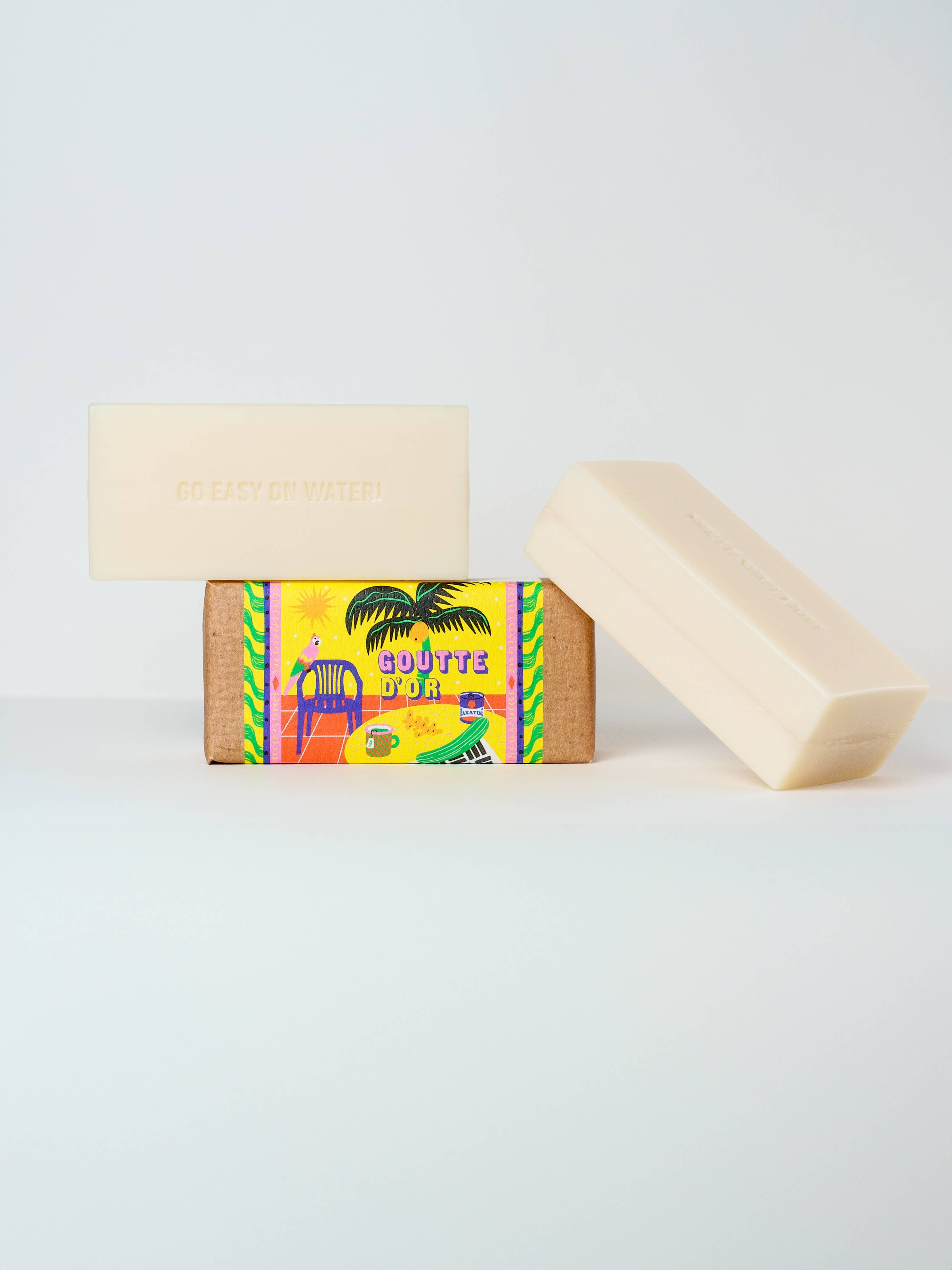 Goutte d’Or Scented Soap Bar – 100 g | Maison Matine