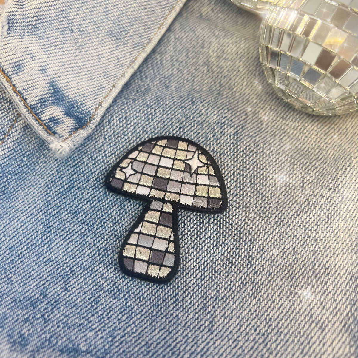 Disco Ball Mushroom Patch