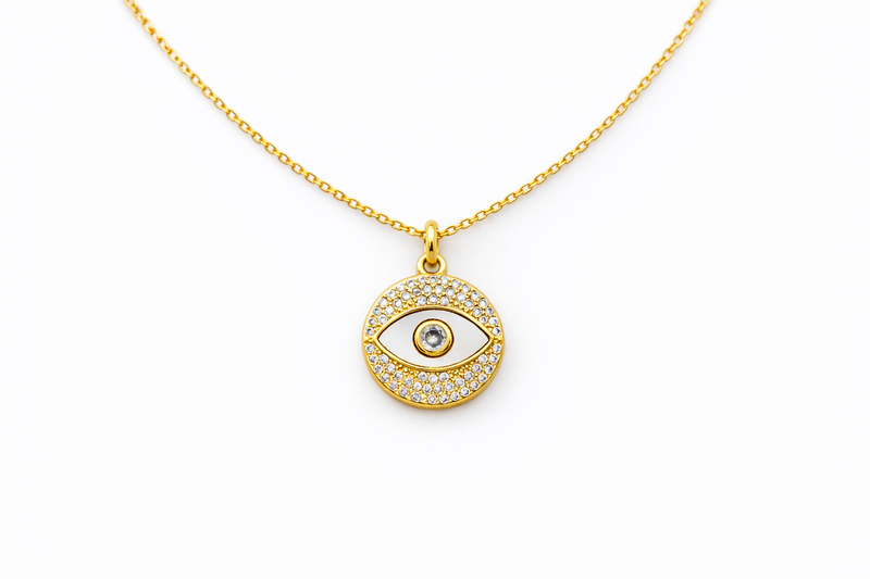 Selene Evil Eye Necklace