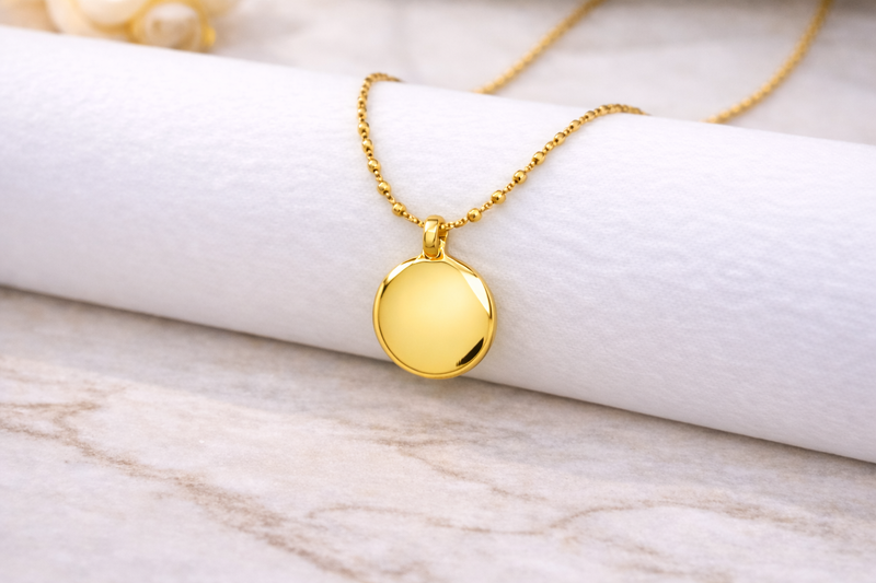 Solana Disk Necklace