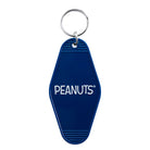 Peanuts Snoopy Puffy Coat Key Tag - Snoopy in a puffy coat, a cute and durable winter-themed key accessory.