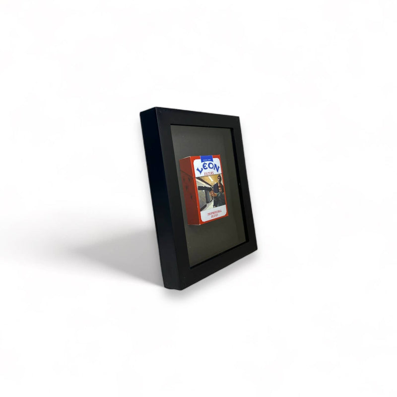 Leon The Professional Cigarette Pack Framed
