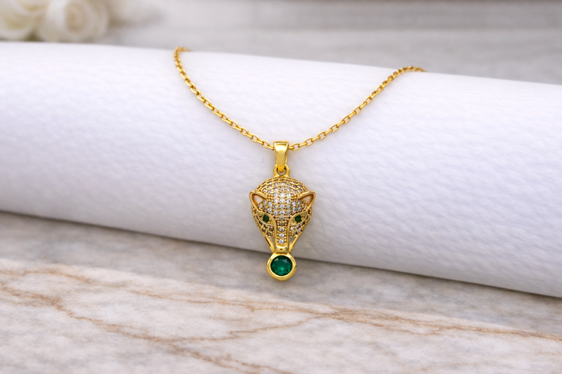 Wild Luxe Panther Necklace