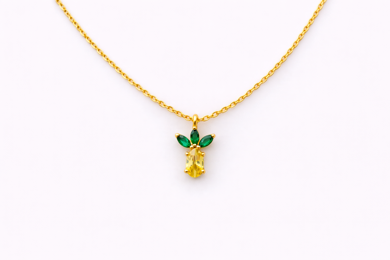 Palma Mini Pineapple Necklace