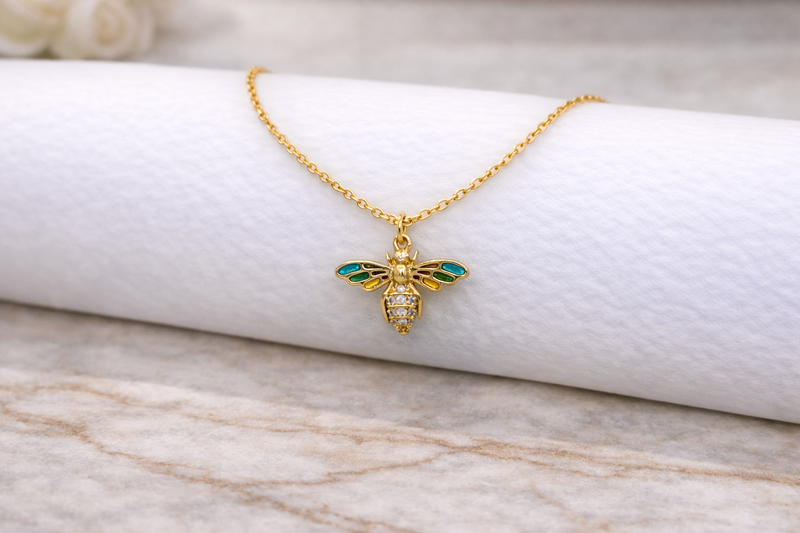 Elara Bee Necklace