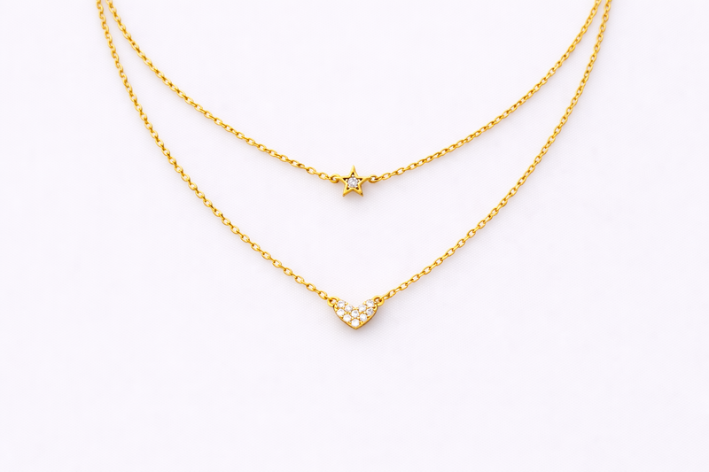 Celeste Duo Necklace