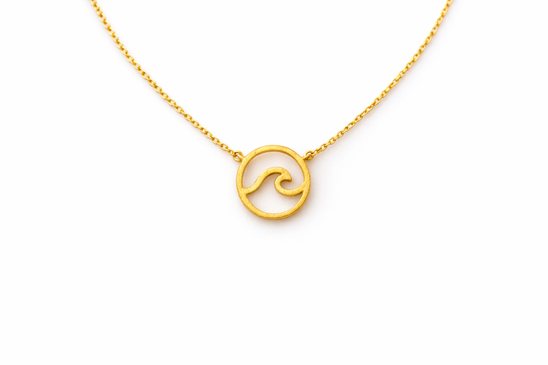 Coastal Wave Necklace