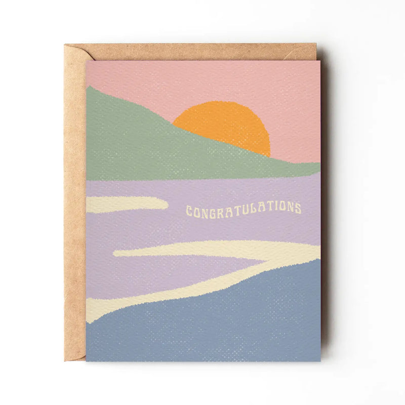 Congratulations Card - Elegant design to celebrate achievements.