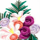 Quilled Flower Vase Birthday Card | Floral Birthday Card