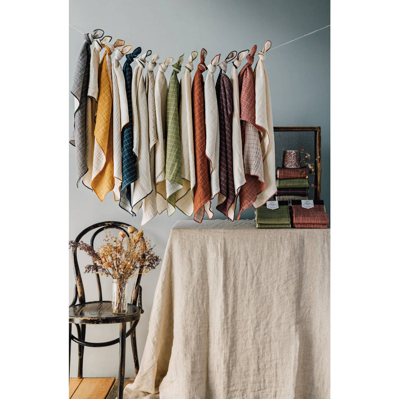 Midnight Double Weave Dishtowels