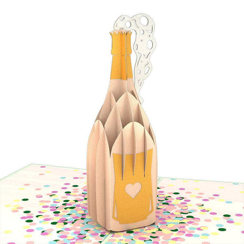 Champagne Pop-Up Card