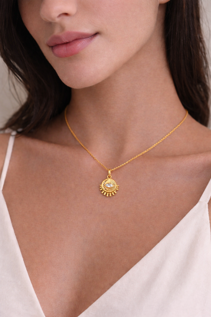 Celestial Sun & Moon Necklace