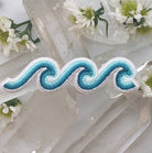Waves Patch - Captivating accessory featuring a detailed waves design for a touch of seaside charm.