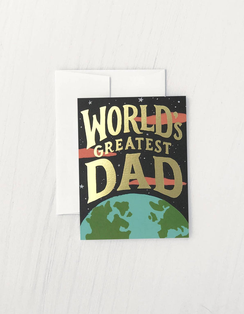 World Greatest Dad Card
