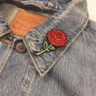 Red Rose Patch
