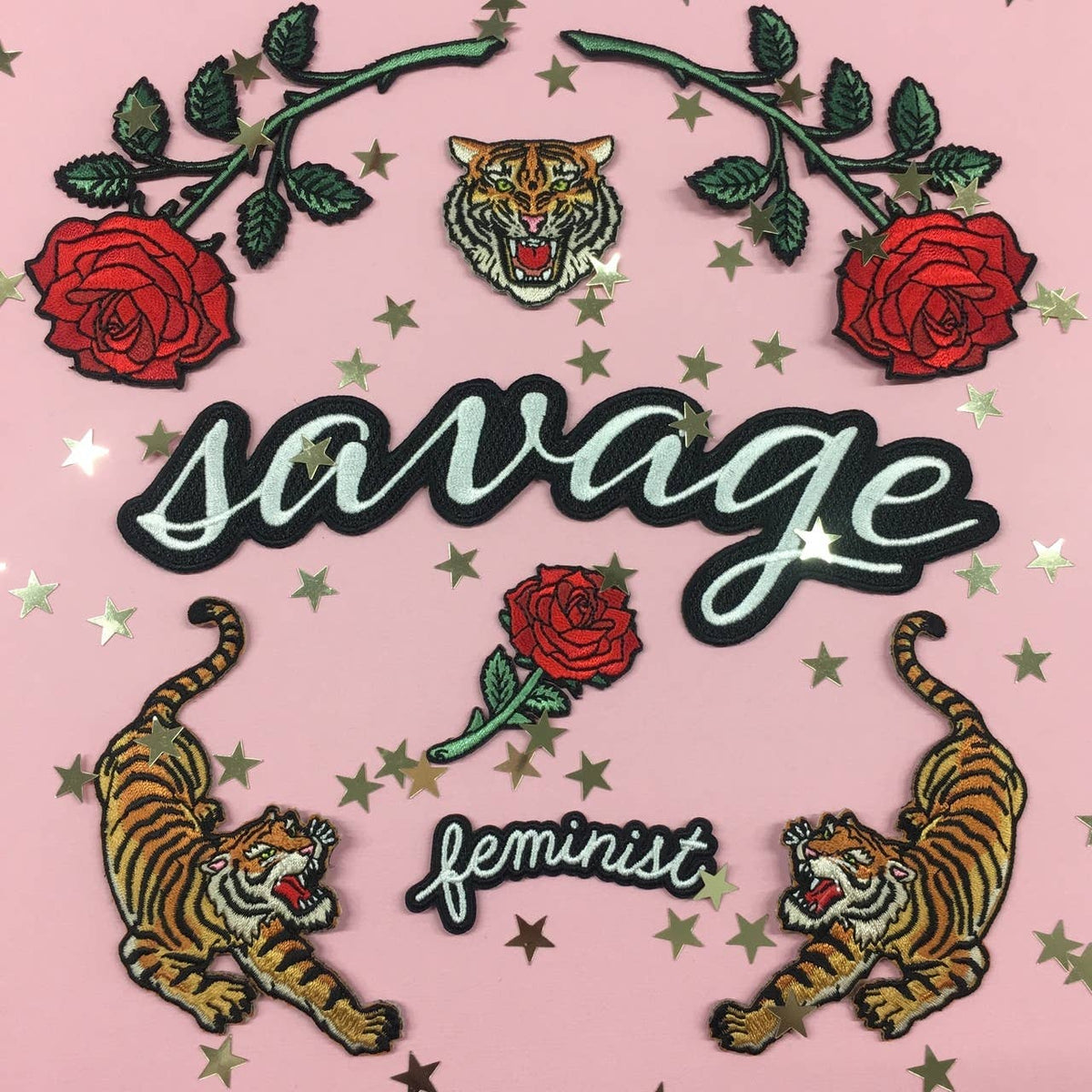 Red Rose Patch