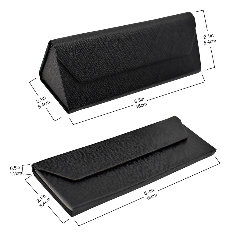 Black Folding Glasses Case