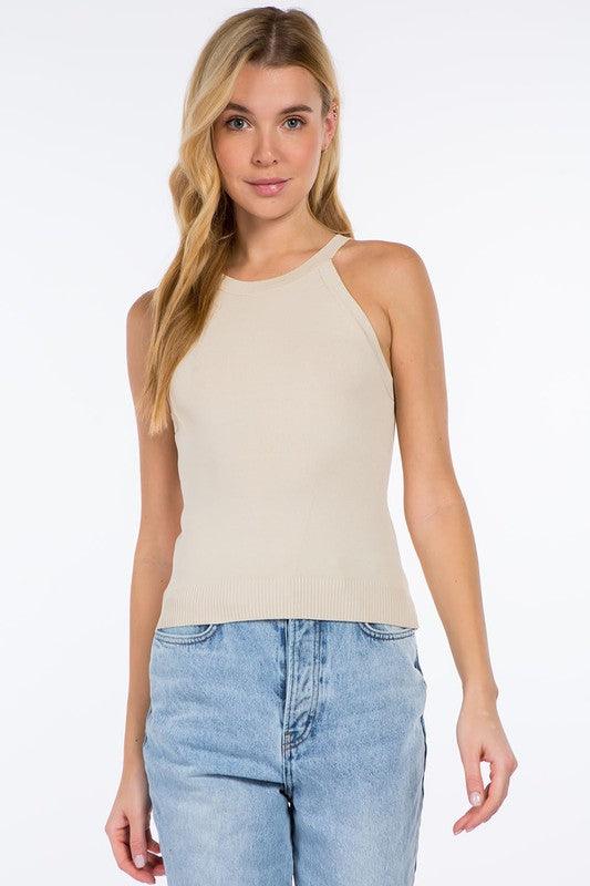 Alexa Tank Top featuring a sleek design and comfortable fit, ideal for casual or active wear.