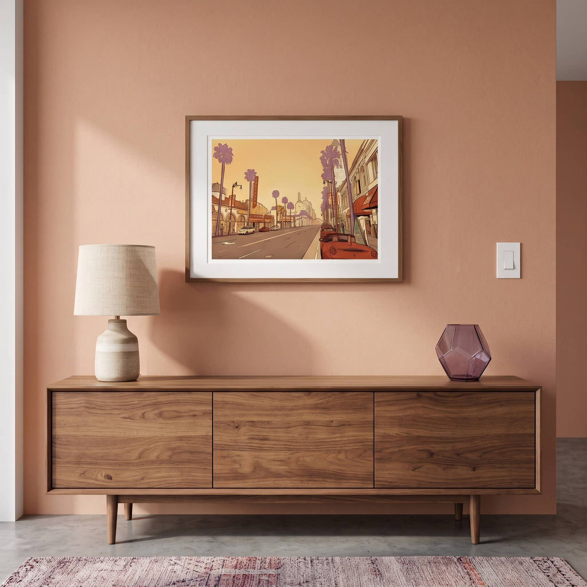 Hollywood Streets Print