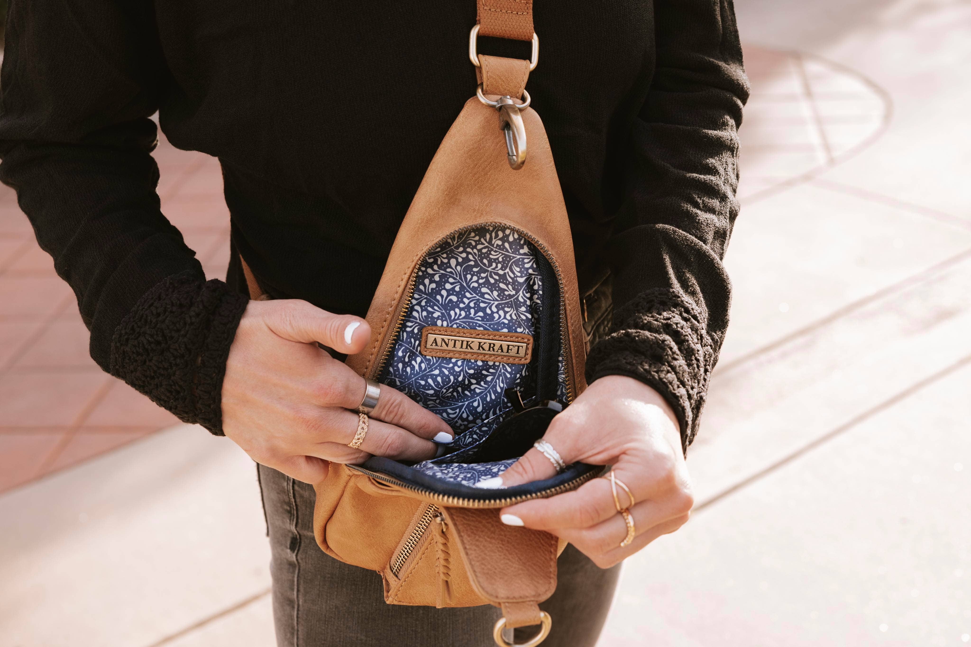 Mila Sling Bag - A stylish and functional accessory with an elegant silhouette, perfect for on-the-go fashion.