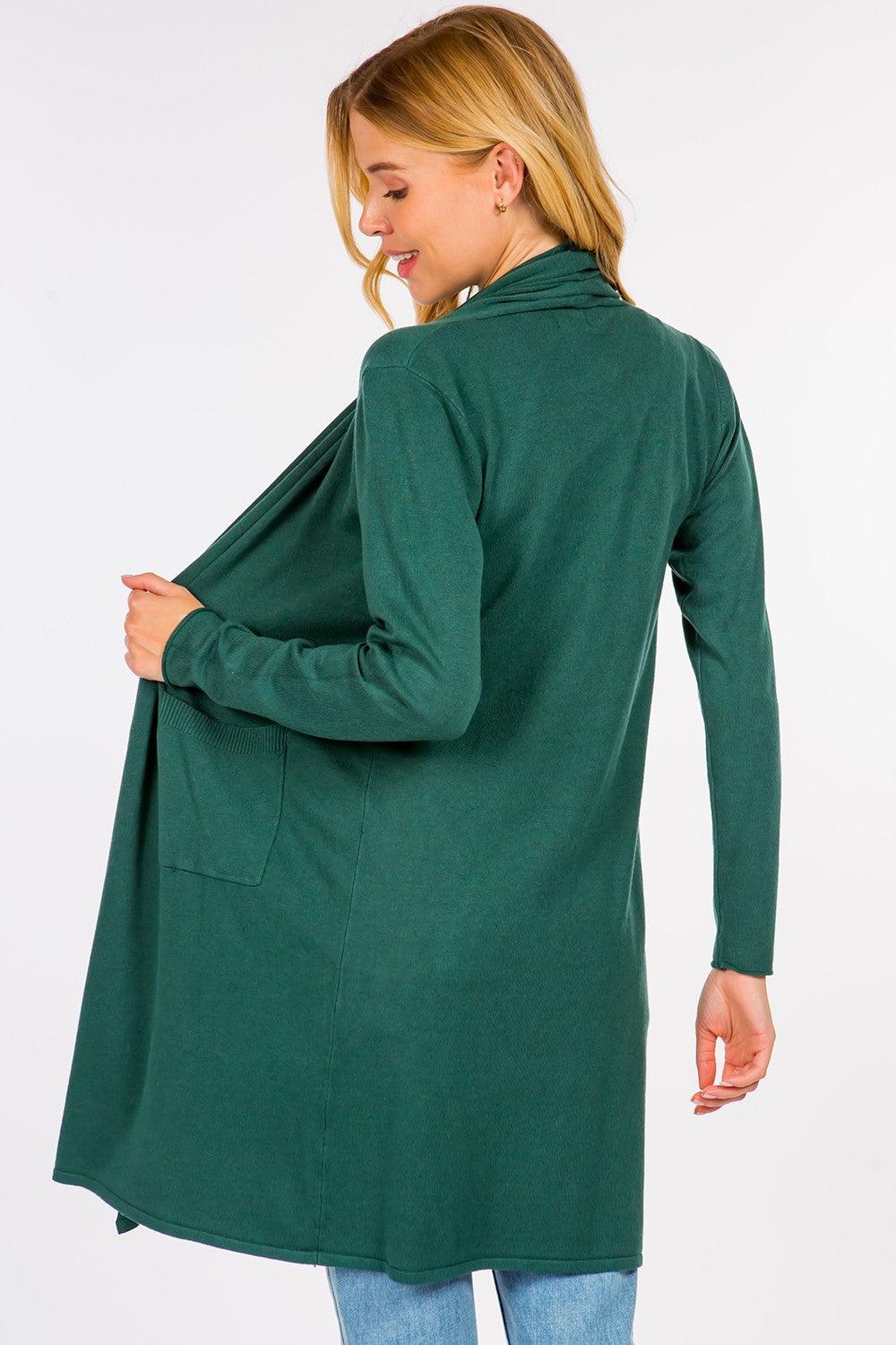 Isabel Cardigan showcasing its luxurious fabric blend and stylish design, a perfect layering piece for any outfit.