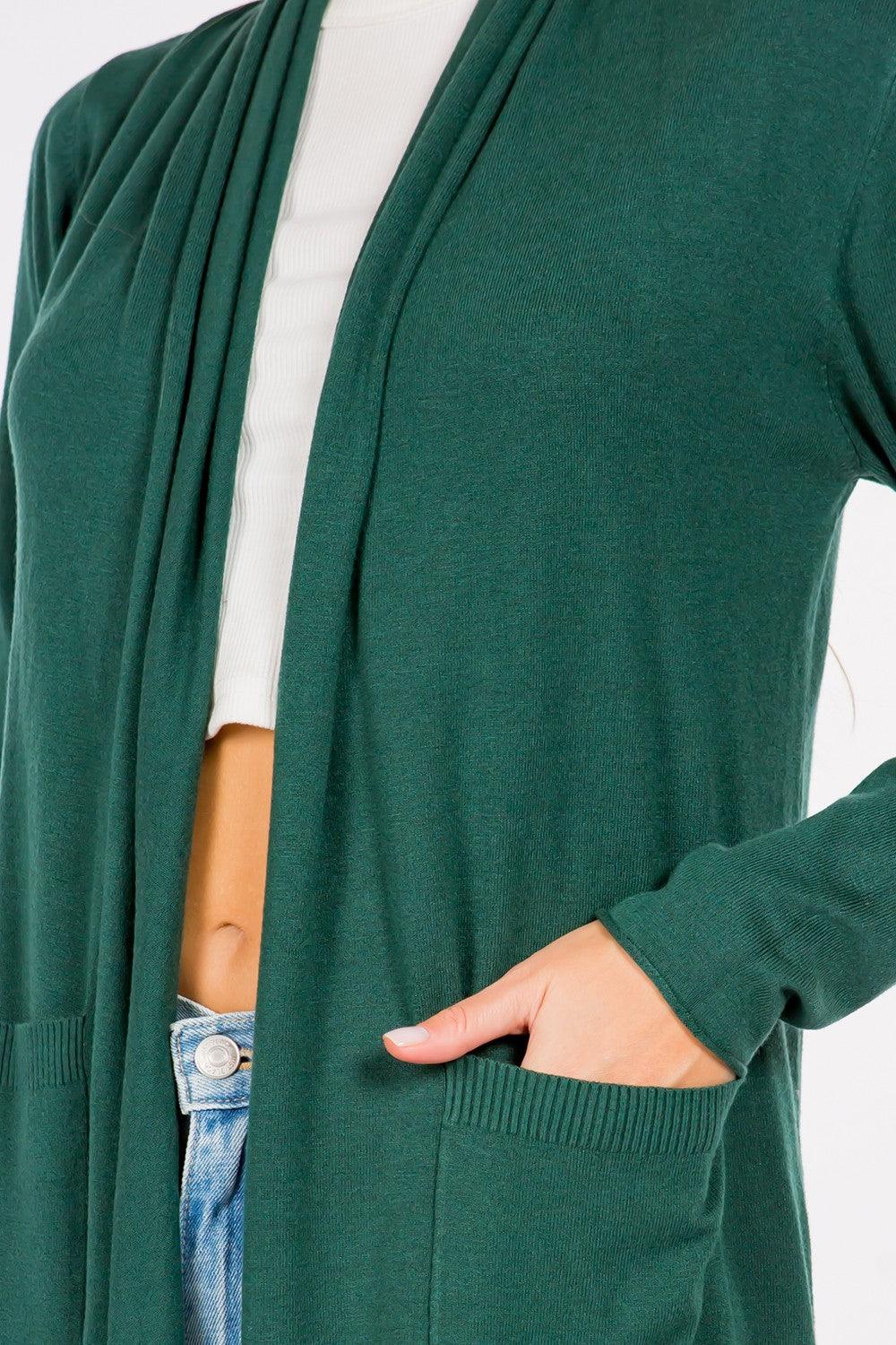 Isabel Cardigan showcasing its luxurious fabric blend and stylish design, a perfect layering piece for any outfit.