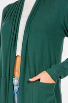 Isabel Cardigan showcasing its luxurious fabric blend and stylish design, a perfect layering piece for any outfit.