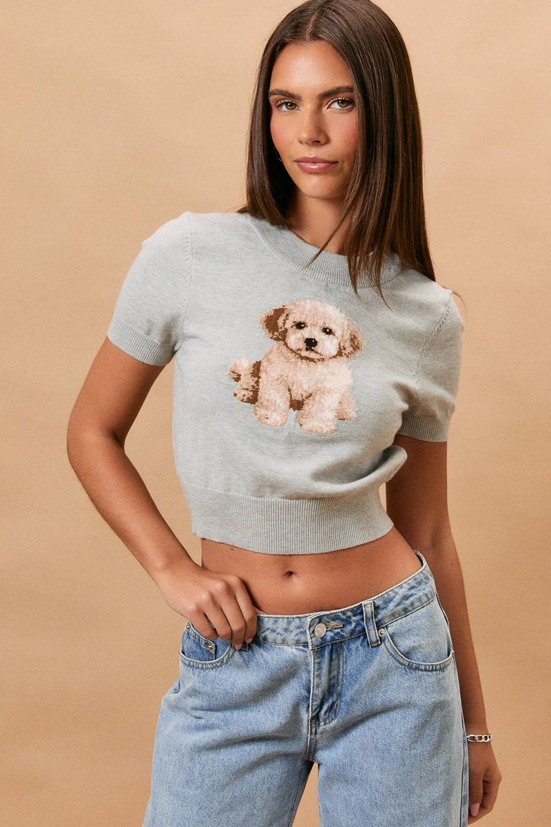 Otis Puppy Sweater