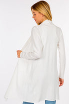 Isabel Cardigan showcasing its luxurious fabric blend and stylish design, a perfect layering piece for any outfit.
