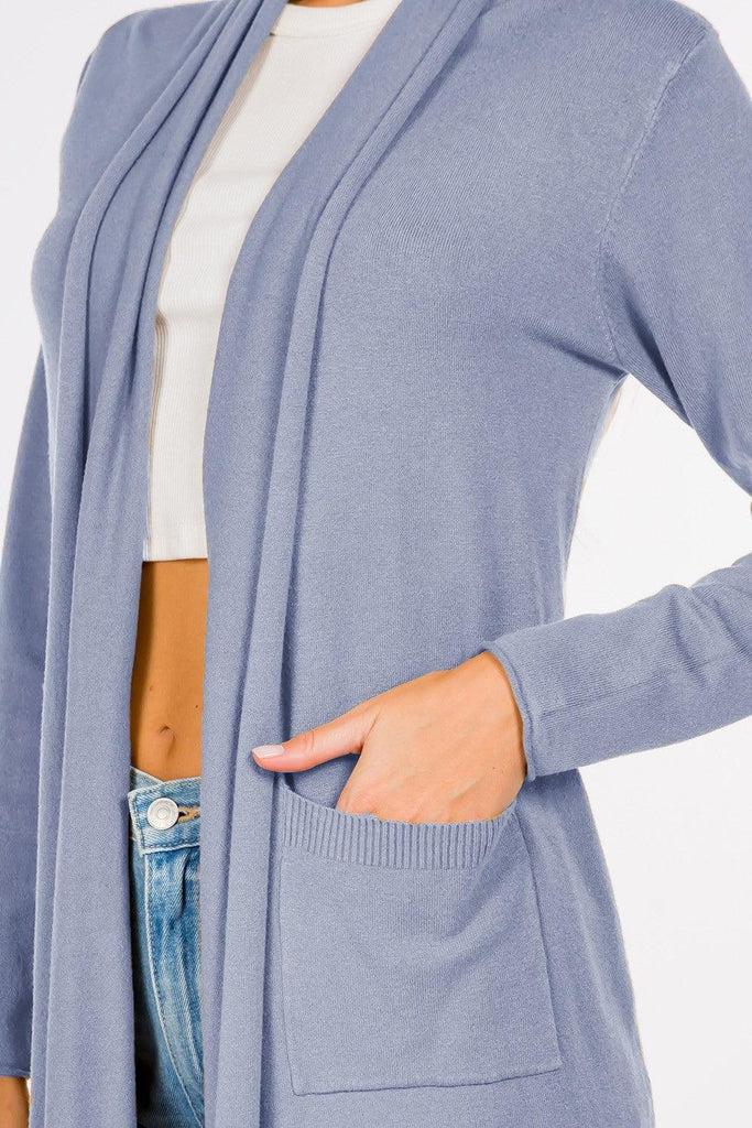 Isabel Cardigan showcasing its luxurious fabric blend and stylish design, a perfect layering piece for any outfit.