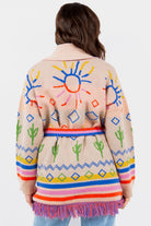 Maya Cardigan - A sophisticated knit with a flattering silhouette and delicate details for timeless elegance.