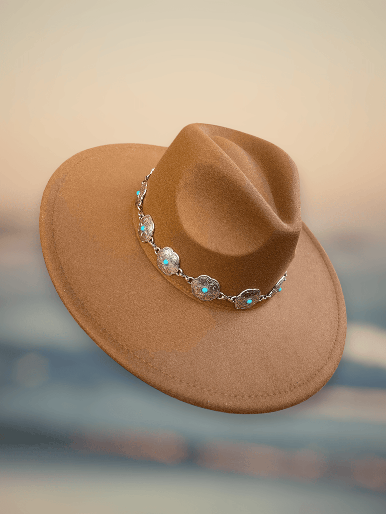Stylish Bronco Hat showcasing its classic design and sturdy make, capturing the essence of the wild West.