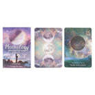 Moonology Manifestation Oracle Card Deck by Yasmin Boland with celestial artwork and moon imagery.