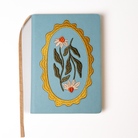 Daisy Frame embroidered hardbound notebook by Denik, alternate view