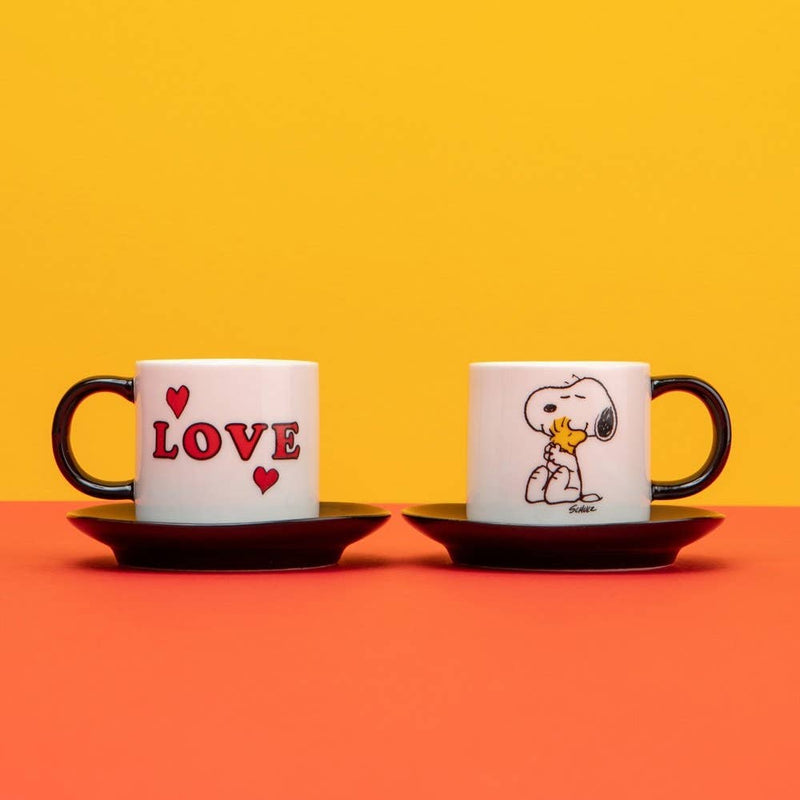 Peanuts Espresso Set - Love