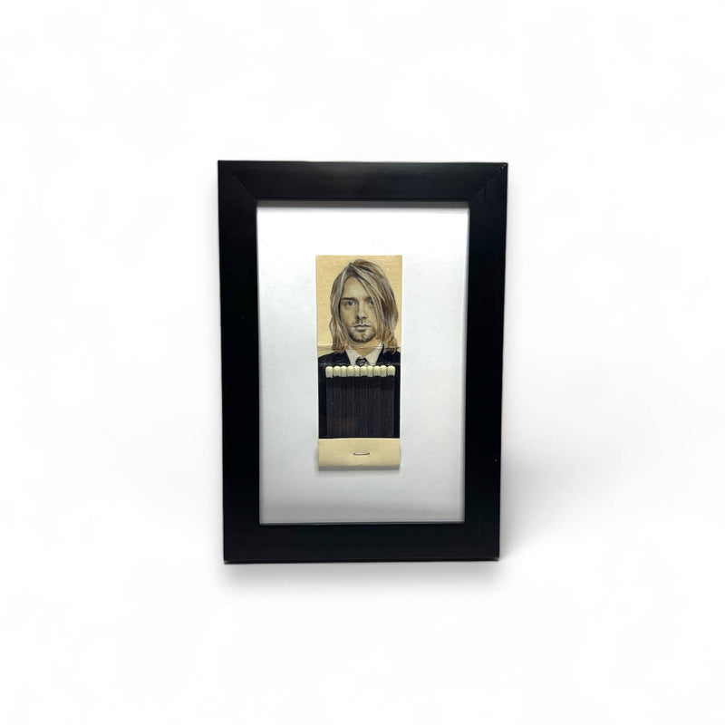 Kurt Cobain Framed Art